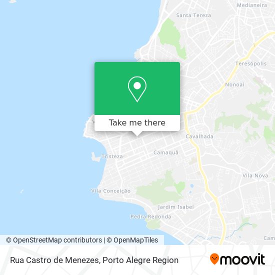 Rua Castro de Menezes map