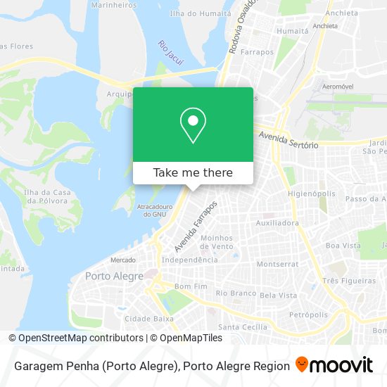 Garagem Penha (Porto Alegre) map
