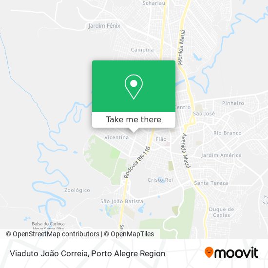 Viaduto João Correia map