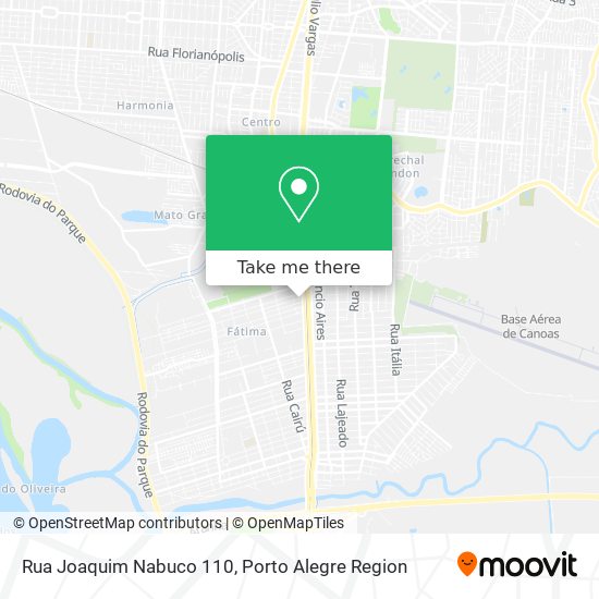 Rua Joaquim Nabuco 110 map