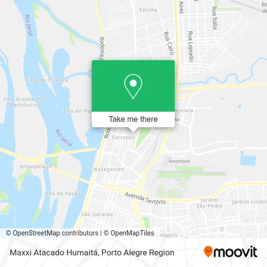 Maxxi Atacado Humaitá map