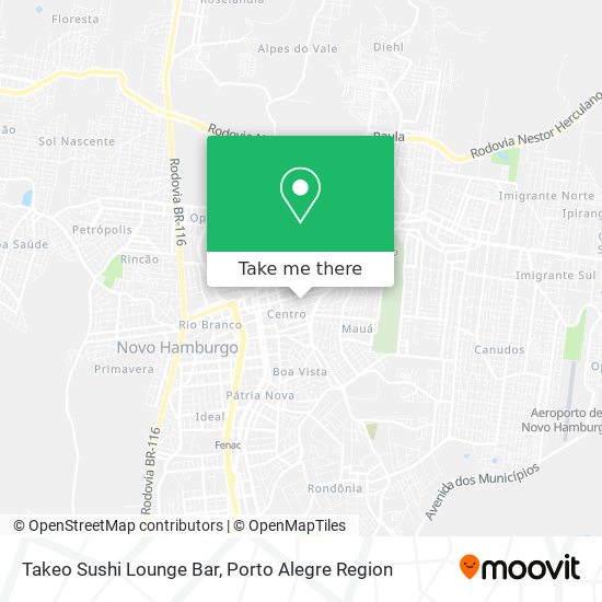 Takeo Sushi Lounge Bar map