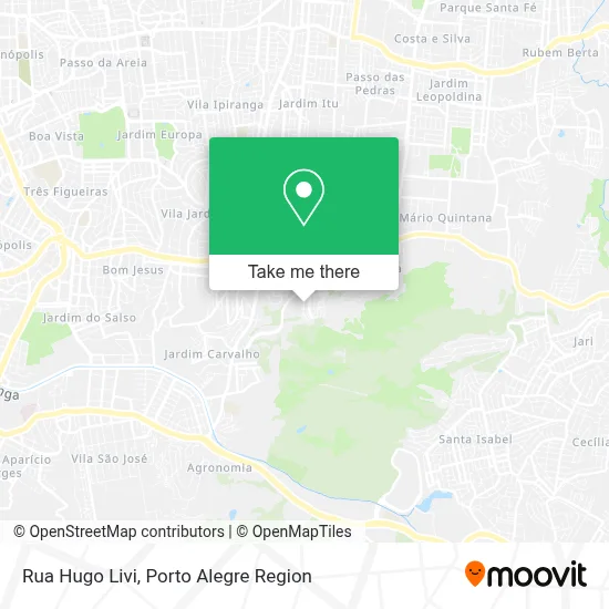 Rua Hugo Livi map
