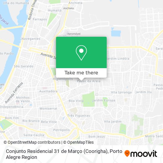 Conjunto Residencial 31 de Março (Coorigha) map