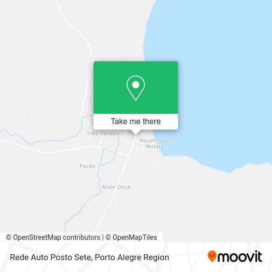 Rede Auto Posto Sete map