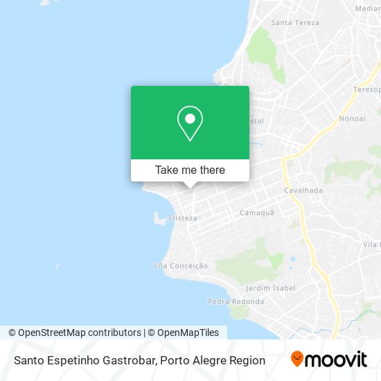 Santo Espetinho Gastrobar map