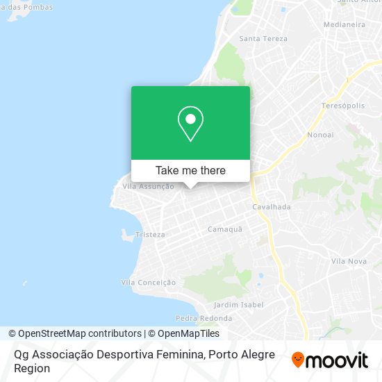 Qg Associação Desportiva Feminina map