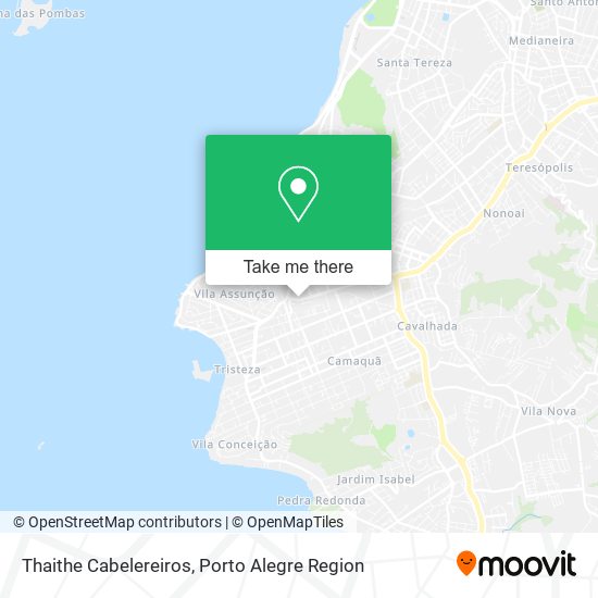 Thaithe Cabelereiros map