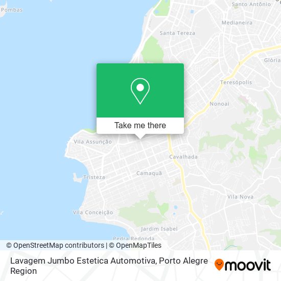 Lavagem Jumbo Estetica Automotiva map