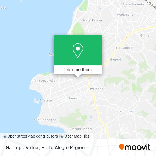 Garimpo Virtual map