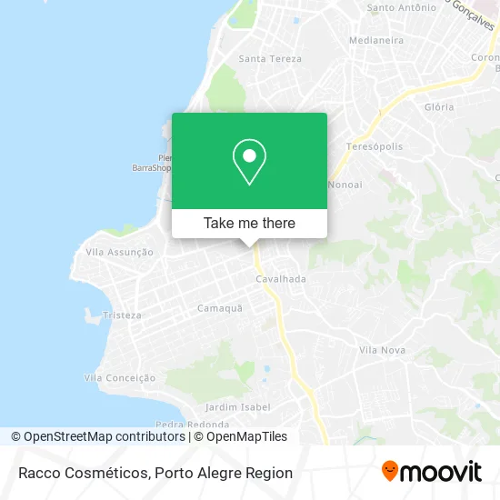 Racco Cosméticos map