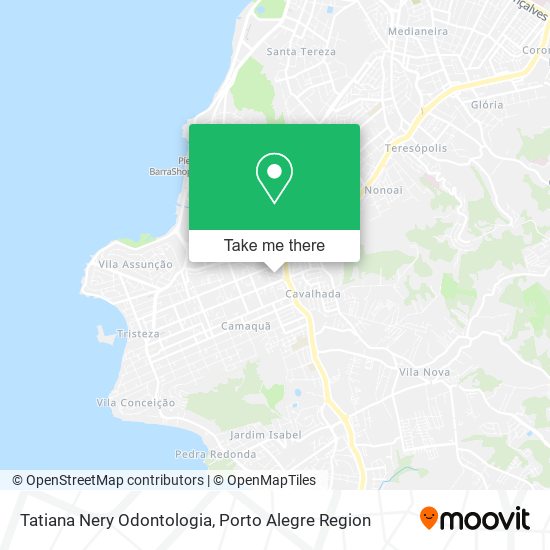 Tatiana Nery Odontologia map