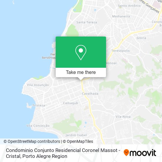 Condominio Conjunto Residencial Coronel Massot - Cristal map