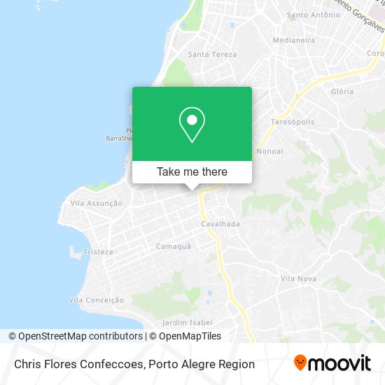 Chris Flores Confeccoes map