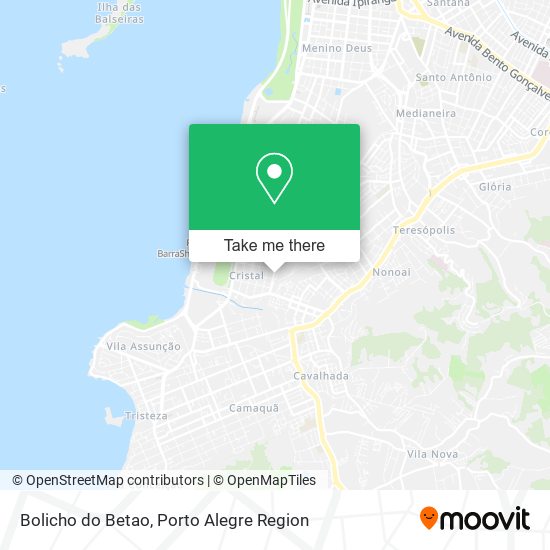 Mapa Bolicho do Betao