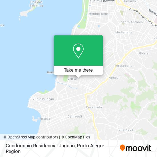 Condominio Residencial Jaguari map