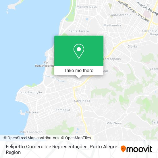 Mapa Felipetto Comércio e Representações