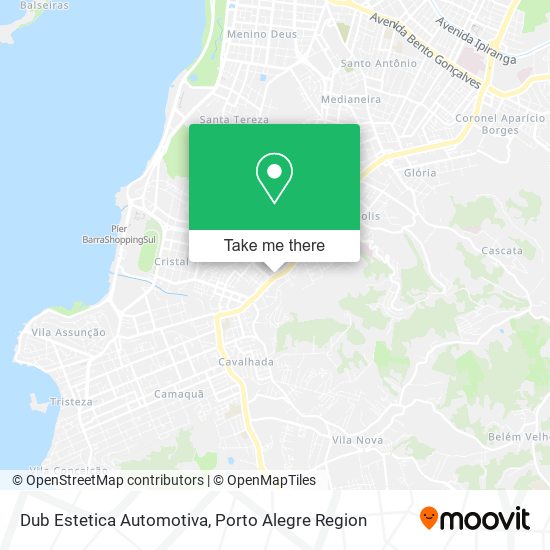 Dub Estetica Automotiva map