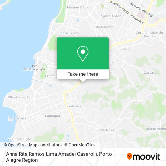 Anna Rita Ramos Lima Amadei Casarolli map