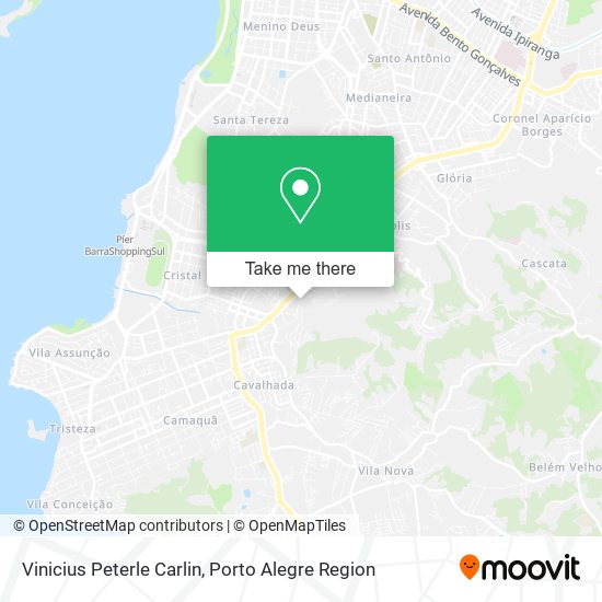 Vinicius Peterle Carlin map