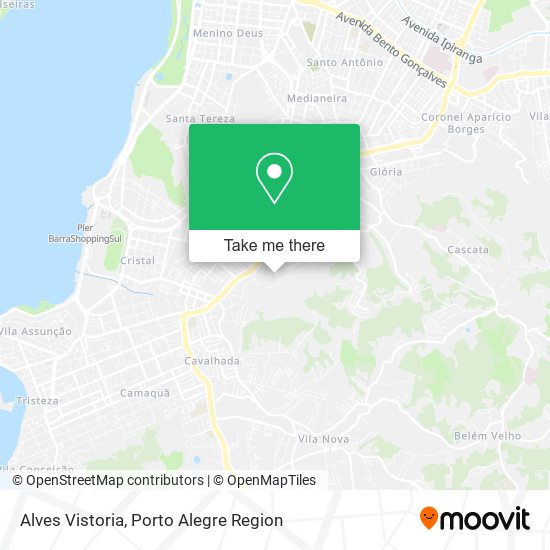 Alves Vistoria map