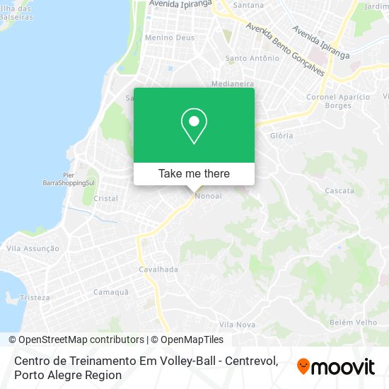 Centro de Treinamento Em Volley-Ball - Centrevol map