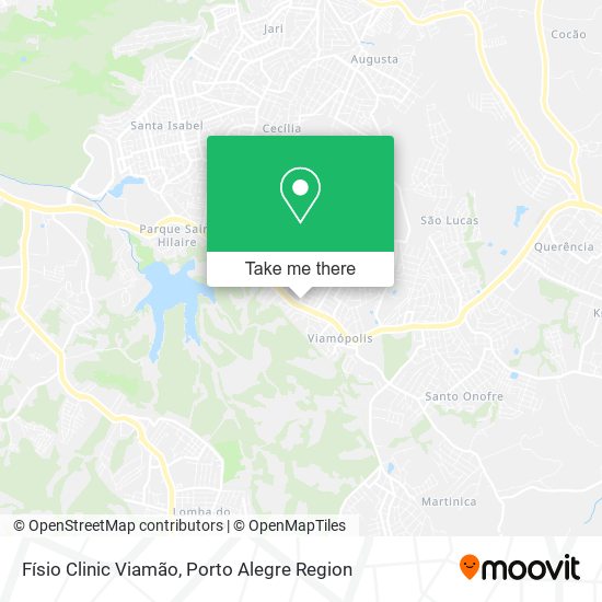 Físio Clinic Viamão map