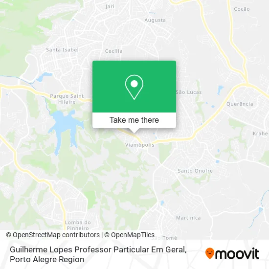 Mapa Guilherme Lopes Professor Particular Em Geral