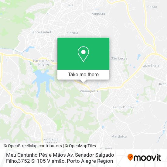 Meu Cantinho Pés e Mãos Av. Senador Salgado Filho,3752 Sl 105 Viamão map