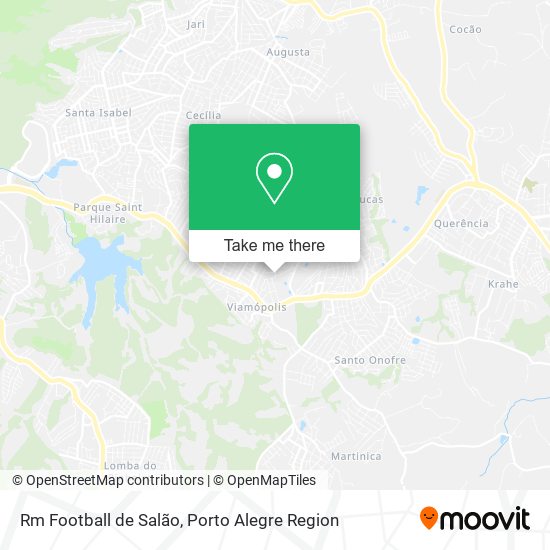 Rm Football de Salão map