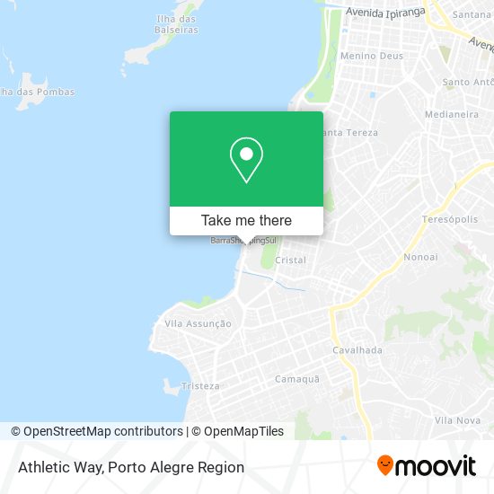 Mapa Athletic Way