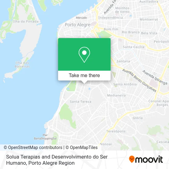 Solua Terapias and Desenvolvimento do Ser Humano map
