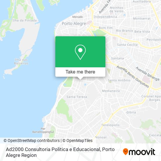 Ad2000 Consultoria Politica e Educacional map