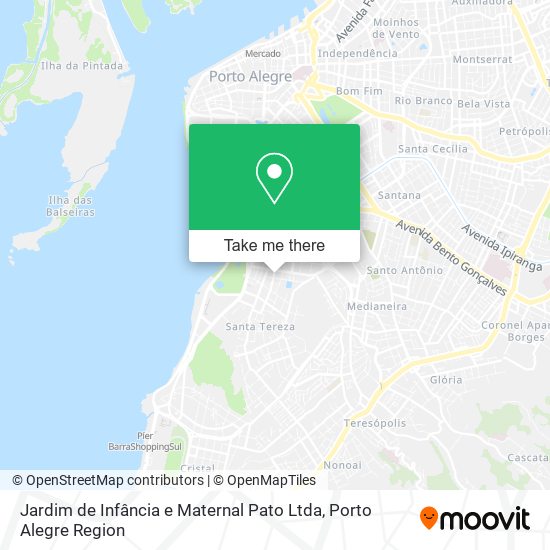 Jardim de Infância e Maternal Pato Ltda map