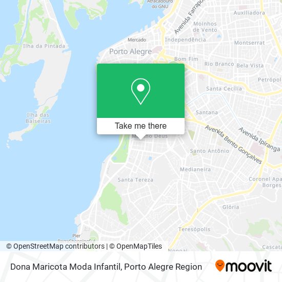 Mapa Dona Maricota Moda Infantil