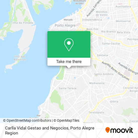 Carlla Vidal Gestao and Negocios map