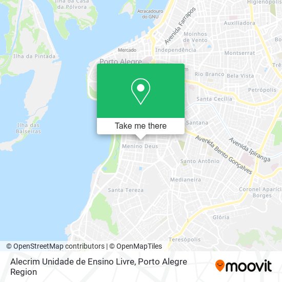 Alecrim Unidade de Ensino Livre map