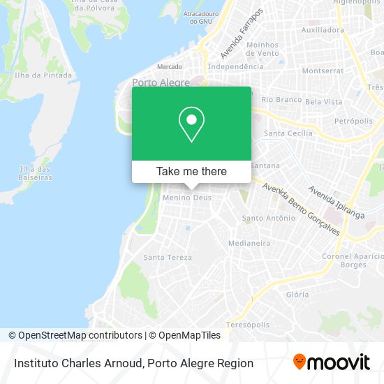 Instituto Charles Arnoud map