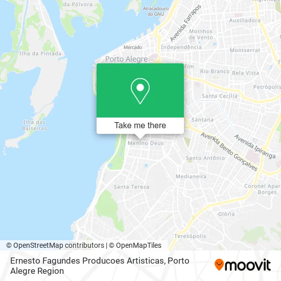 Ernesto Fagundes Producoes Artisticas map