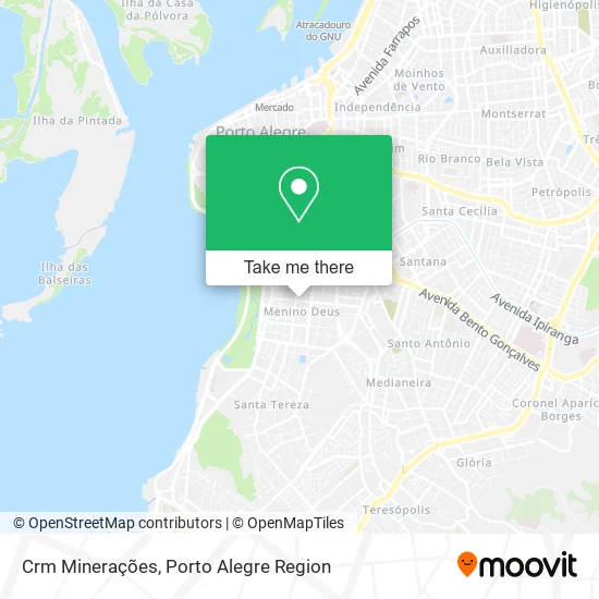 Crm Minerações map