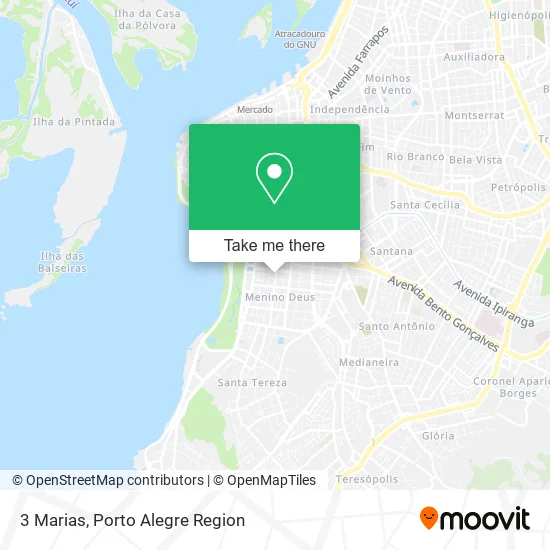 3 Marias map