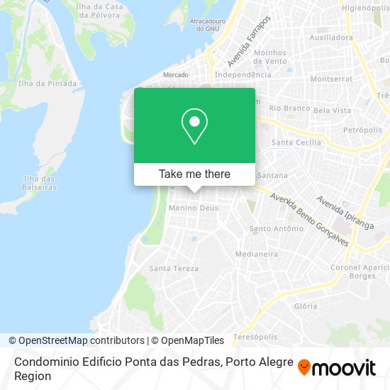 Mapa Condominio Edificio Ponta das Pedras