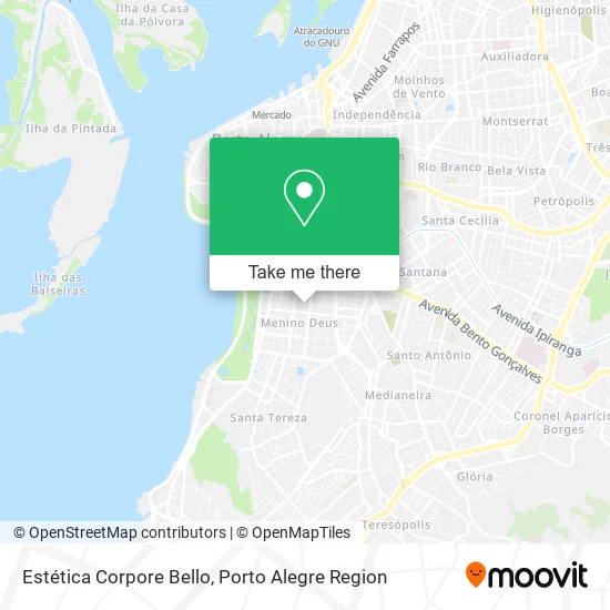 Estética Corpore Bello map