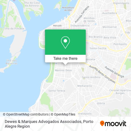 Dewes & Marques Advogados Associados map