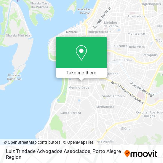 Luiz Trindade Advogados Associados map