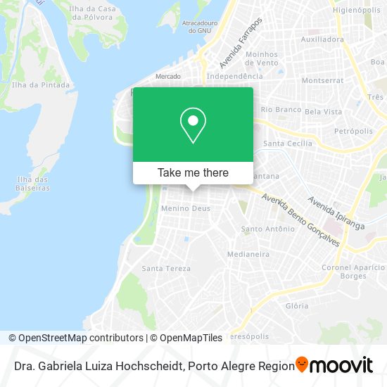 Dra. Gabriela Luiza Hochscheidt map