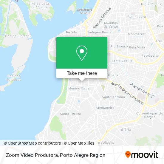 Zoom Vídeo Produtora map