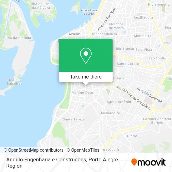 Angulo Engenharia e Construcoes map