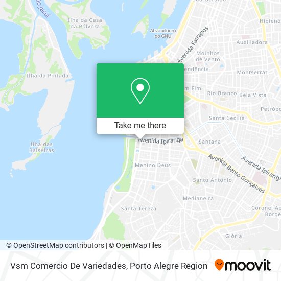 Vsm Comercio De Variedades map