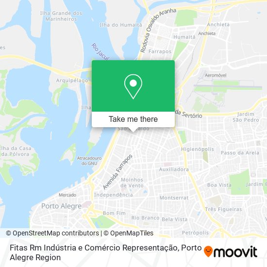 Fitas Rm Indústria e Comércio Representação map
